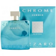 CHROME Summer By Azzaro For Men - 3.4 EDT SPRAY